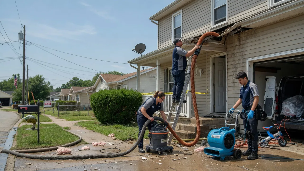 Water Damage Restoration in Baxter Springs, KS near me
